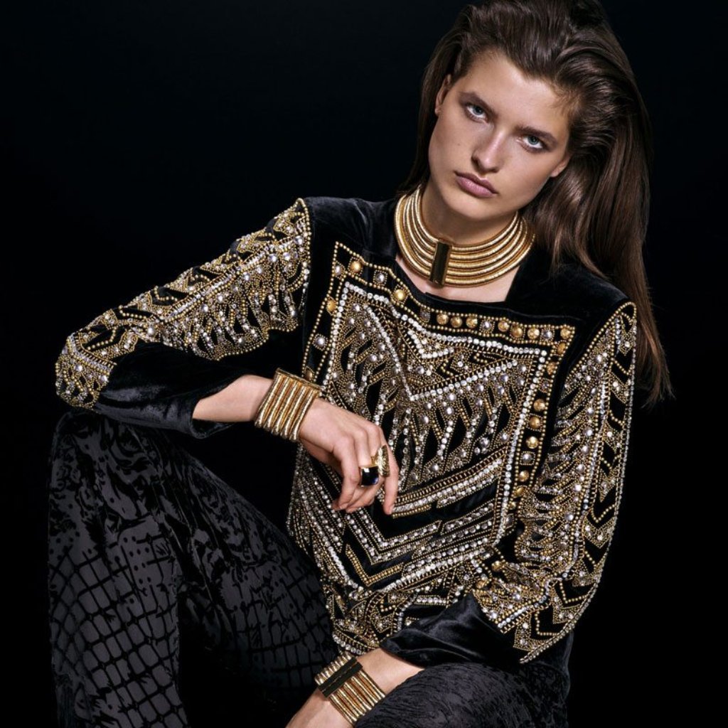 Exquisite Balmain For H&M Collaboration Shirt